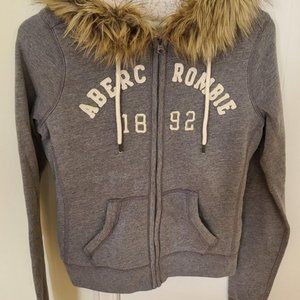 Abercrombie & Fitch Sherpa - Lined Zip Hoodie